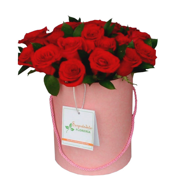 Box de 18 rosas importadas